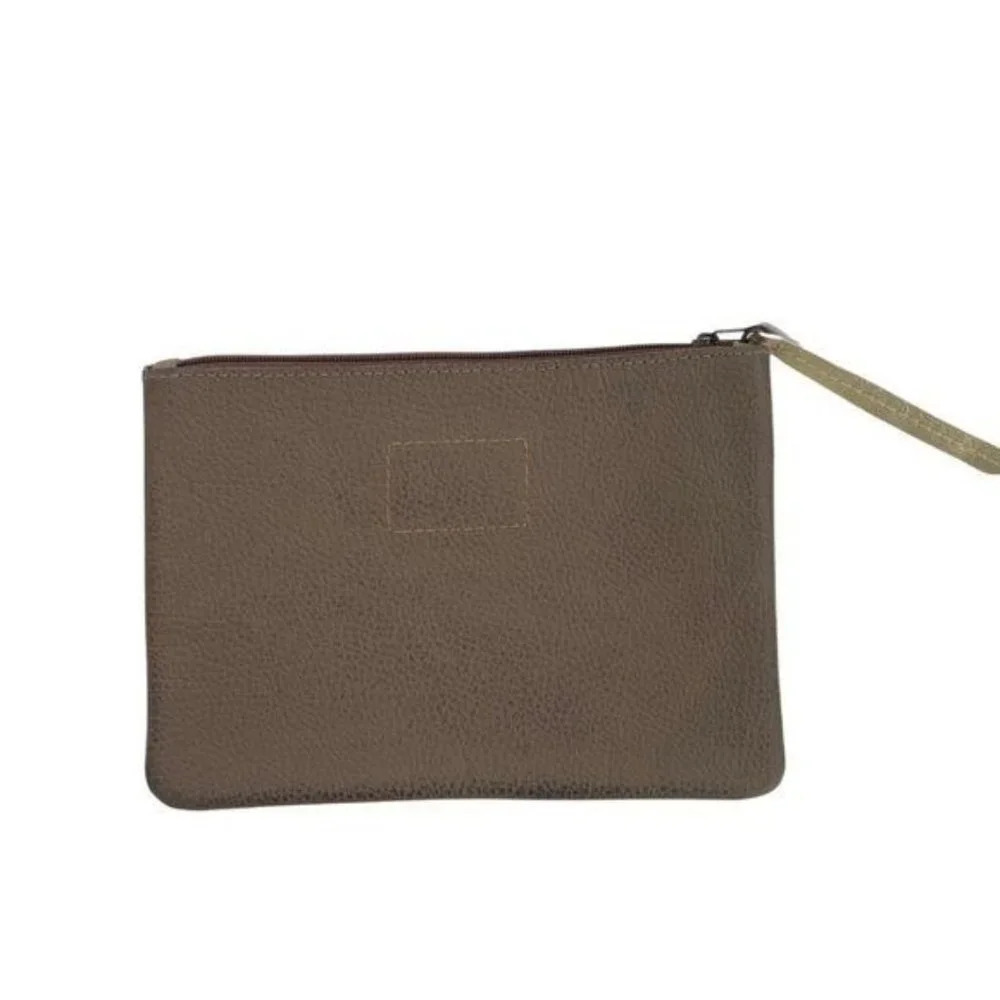 Lalla Marrakech Leather Clutch Bag